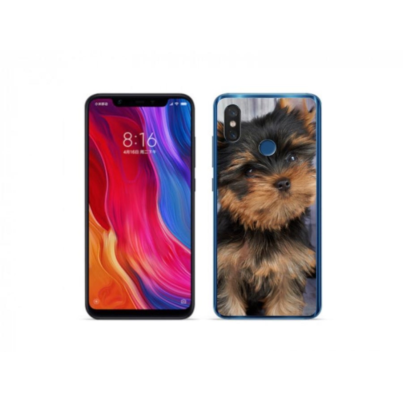 Gélový obal mmCase na mobil Xiaomi Mi 8 - jorkšír 9