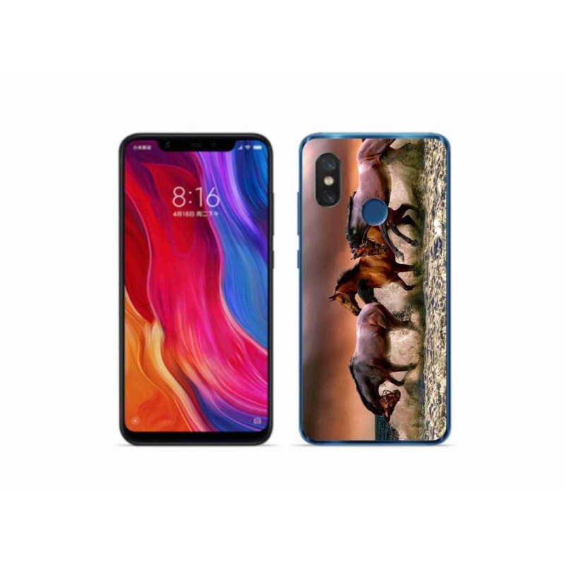 Gélový obal mmCase na mobil Xiaomi Mi 8 - kone 1