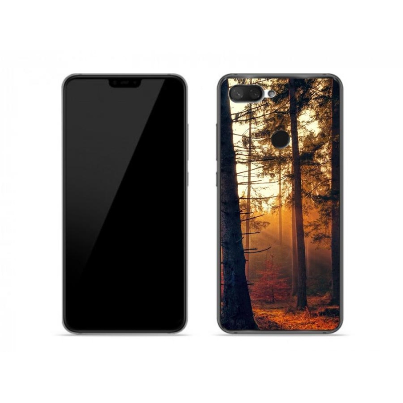 Gélový obal mmCase na mobil Xiaomi Mi 8 Lite - les