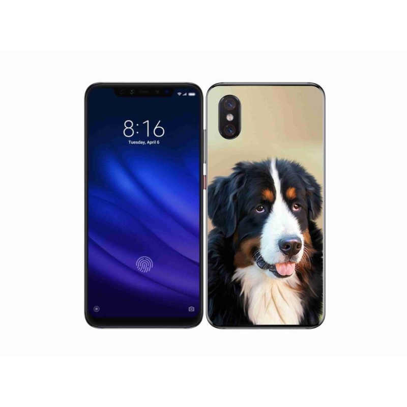 Gélový obal mmCase na mobil Xiaomi Mi 8 Pro - bernský salašnícky pes