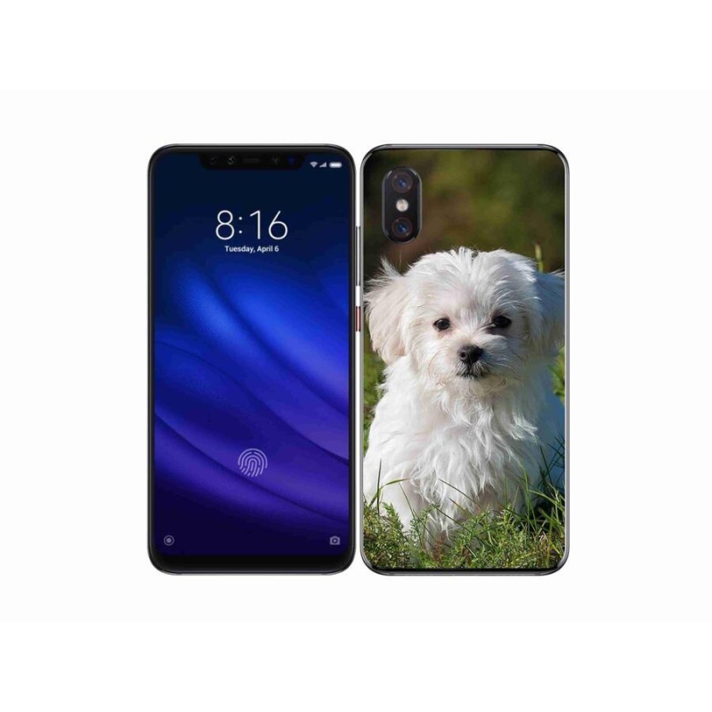 Gélový obal mmCase na mobil Xiaomi Mi 8 Pro - bišon