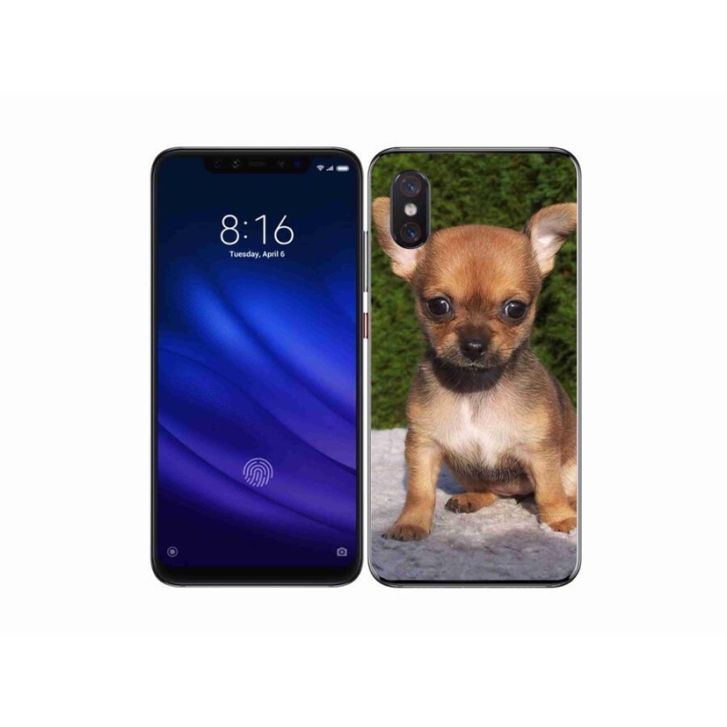 Gélový obal mmCase na mobil Xiaomi Mi 8 Pro - čivava 3