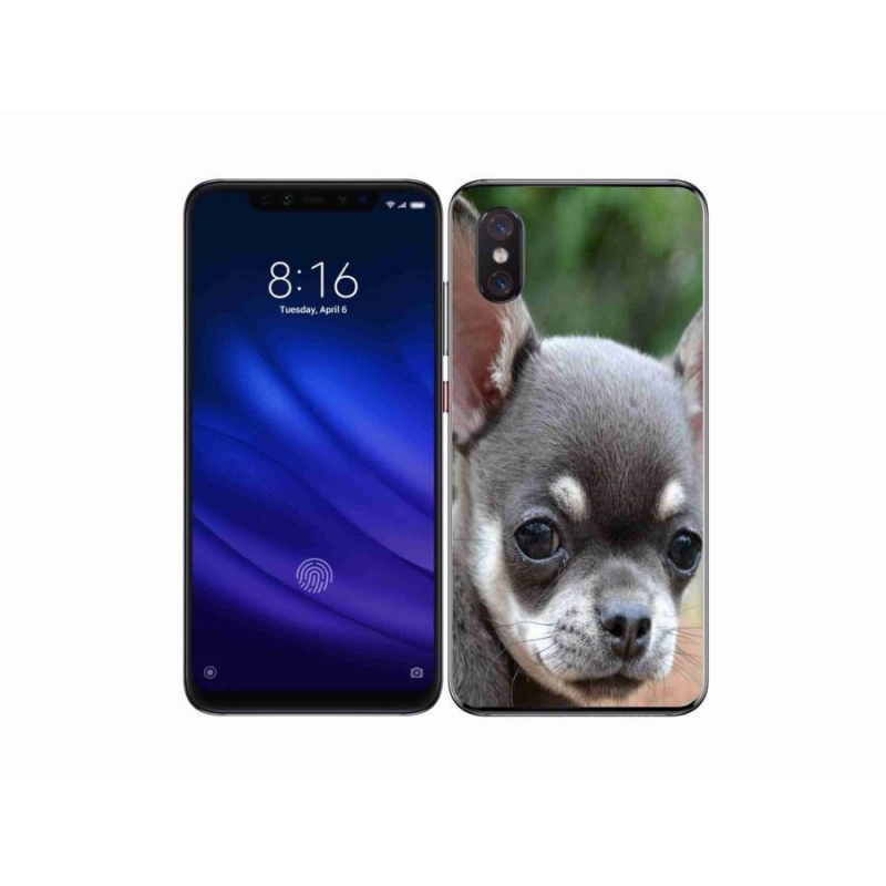 Gélový obal mmCase na mobil Xiaomi Mi 8 Pro - čivava