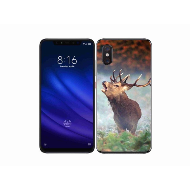 Gélový obal mmCase na mobil Xiaomi Mi 8 Pro - jeleň 2