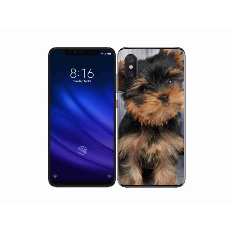 Gélový obal mmCase na mobil Xiaomi Mi 8 Pro - jorkšír 9