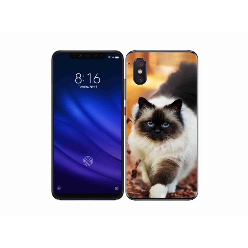 Gélový obal mmCase na mobil Xiaomi Mi 8 Pro - mačka 1