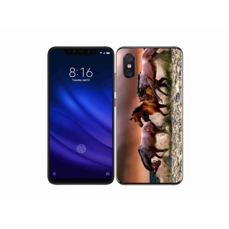 Gélový obal mmCase na mobil Xiaomi Mi 8 Pro - kone 1