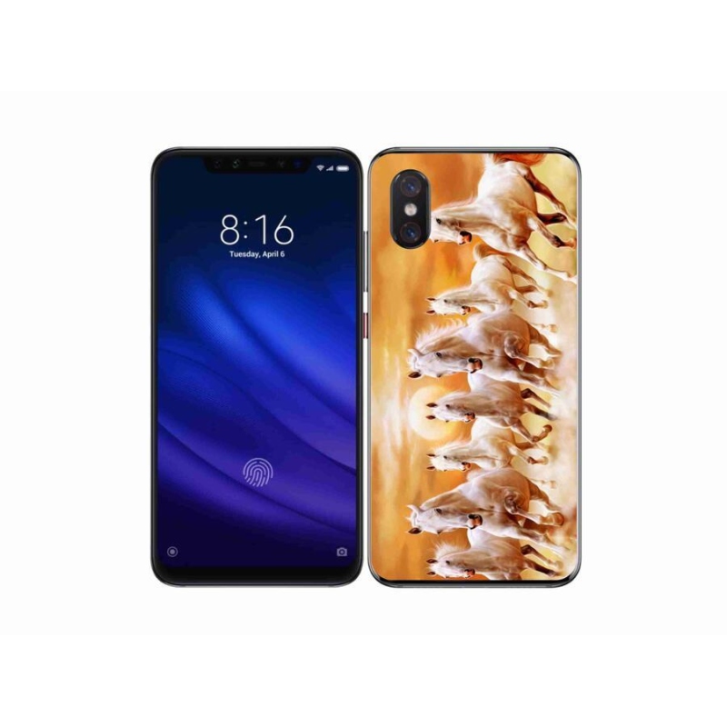 Gélový obal mmCase na mobil Xiaomi Mi 8 Pro - kone 2