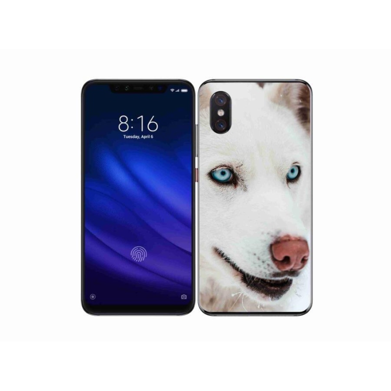 Gélový obal mmCase na mobil Xiaomi Mi 8 Pro - psie pohľad