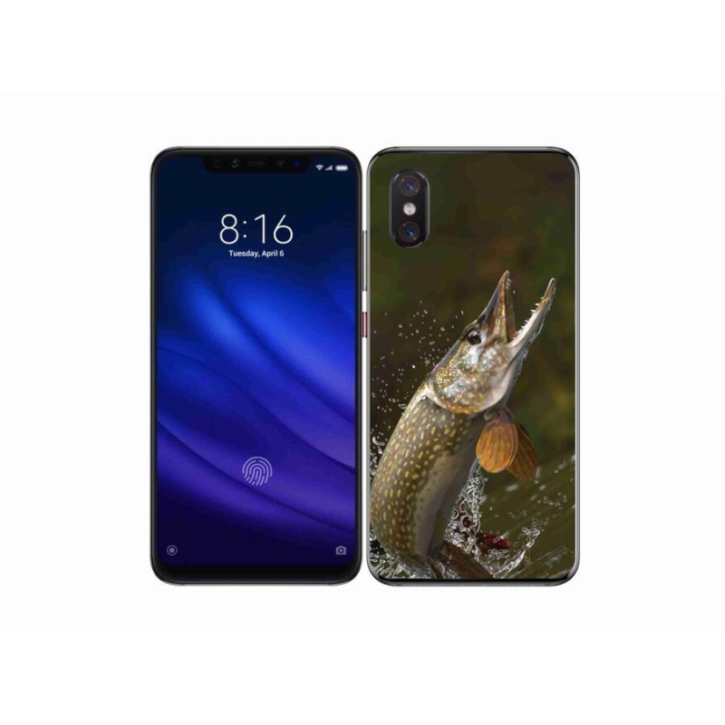 Gélový obal mmCase na mobil Xiaomi Mi 8 Pro - šťuka