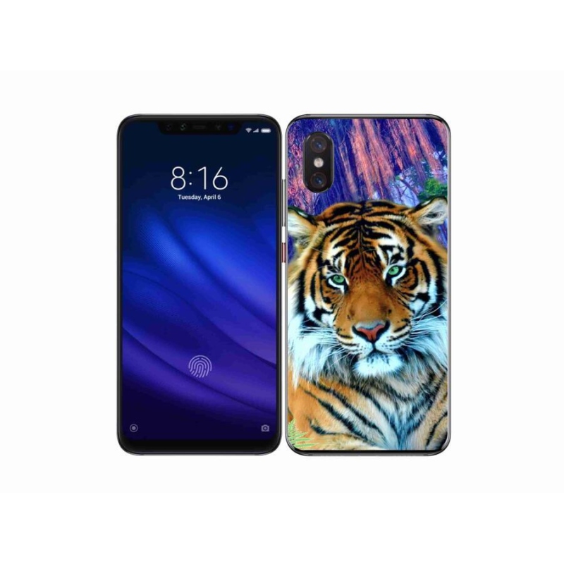 Gélový obal mmCase na mobil Xiaomi Mi 8 Pro - tiger