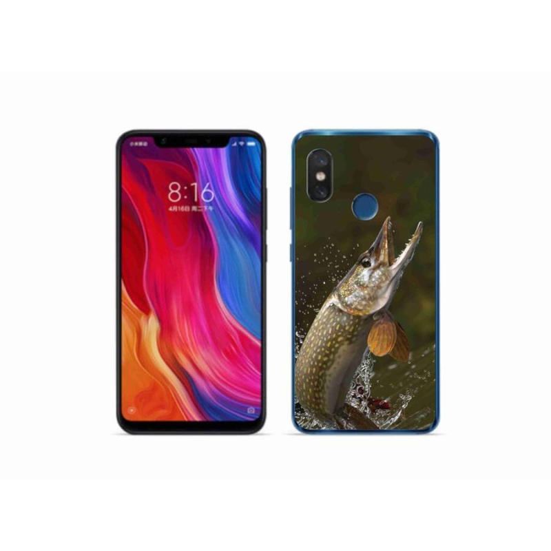 Gélový obal mmCase na mobil Xiaomi Mi 8 - šťuka