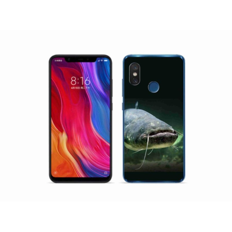 Gélový obal mmCase na mobil Xiaomi Mi 8 - sumec