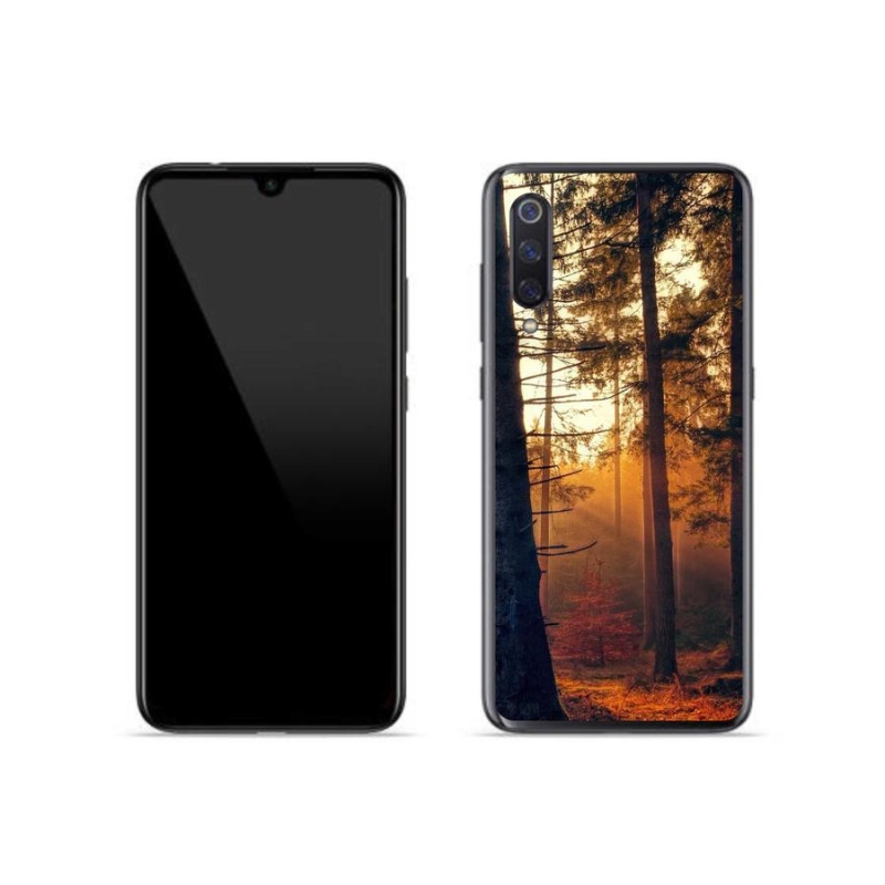 Gélový obal mmCase na mobil Xiaomi Mi 9 - les