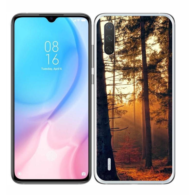 Gélový obal mmCase na mobil Xiaomi Mi 9 Lite - les