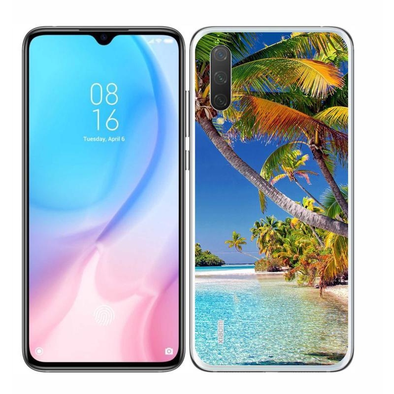 Gélový obal mmCase na mobil Xiaomi Mi 9 Lite - morská pláž