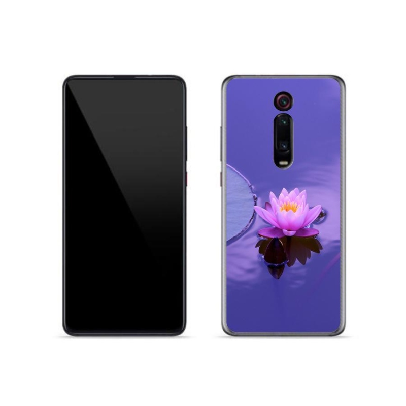 Gélový obal mmCase na mobil Xiaomi Mi 9T - kvet na hladine