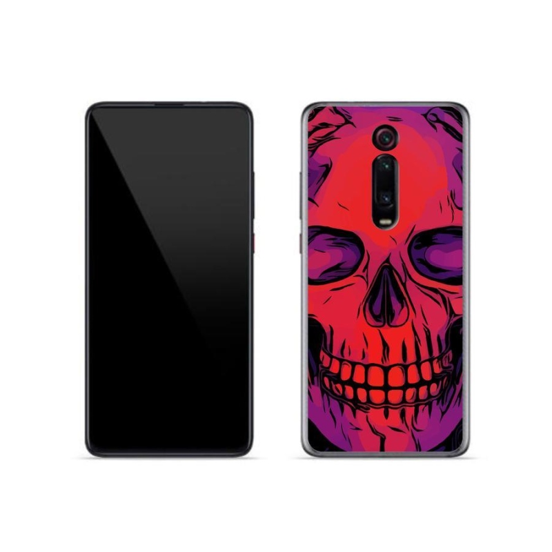 Gélový obal mmCase na mobil Xiaomi Mi 9T Pro - lebka