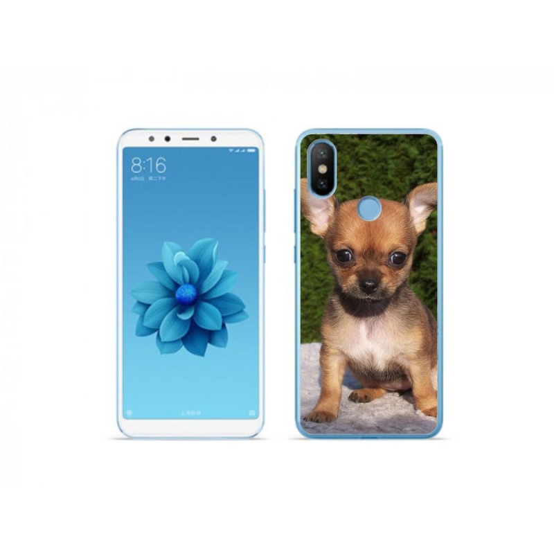 Gélový obal mmCase na mobil Xiaomi Mi A2 - čivava 3