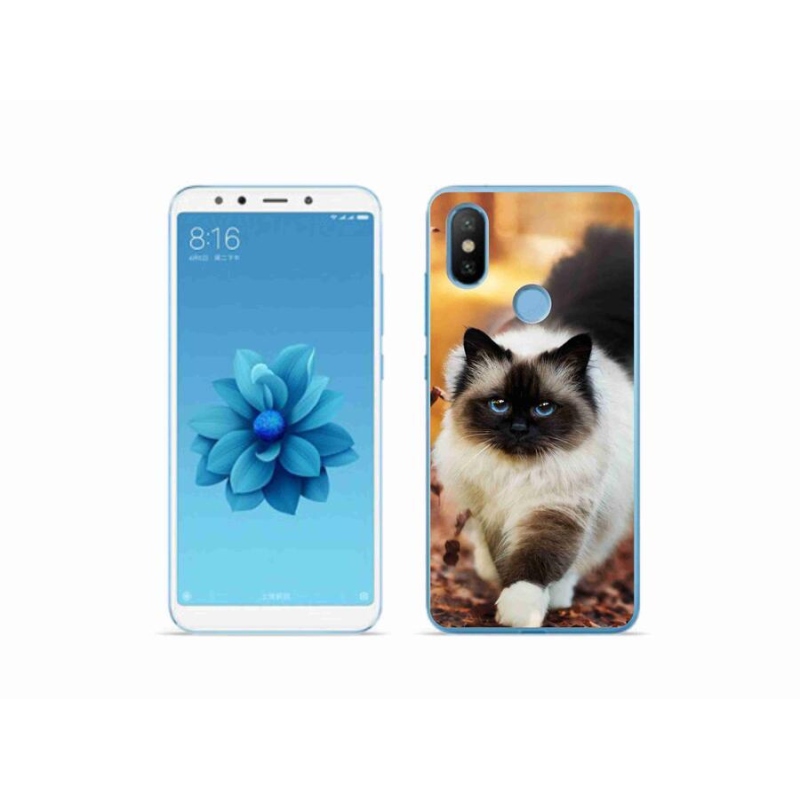 Gélový obal mmCase na mobil Xiaomi Mi A2 - mačka 1