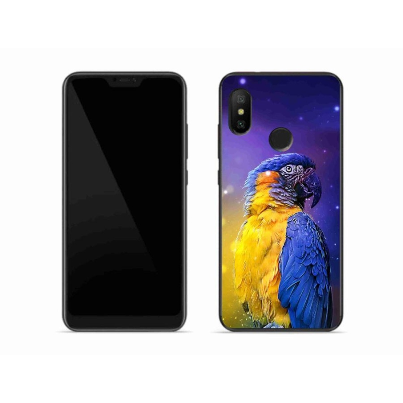 Gélový obal mmCase na mobil Xiaomi Mi A2 Lite - papagáj ara 1