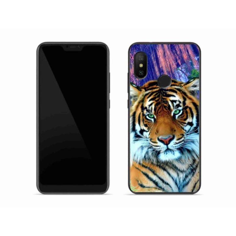 Gélový obal mmCase na mobil Xiaomi Mi A2 Lite - tiger