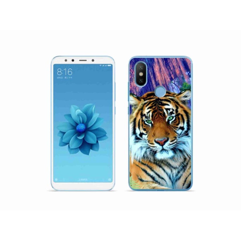 Gélový obal mmCase na mobil Xiaomi Mi A2 - tiger