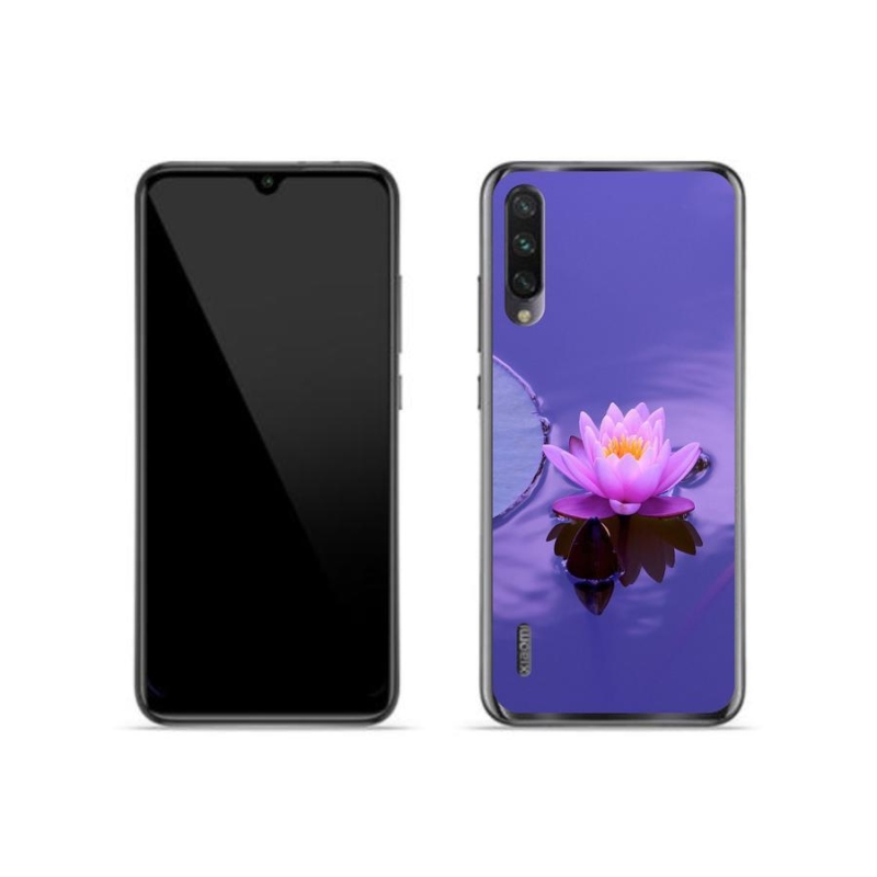 Gélový obal mmCase na mobil Xiaomi Mi A3 - kvet na hladine