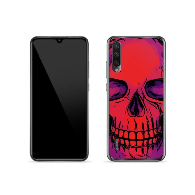 Gélový obal mmCase na mobil Xiaomi Mi A3 - lebka