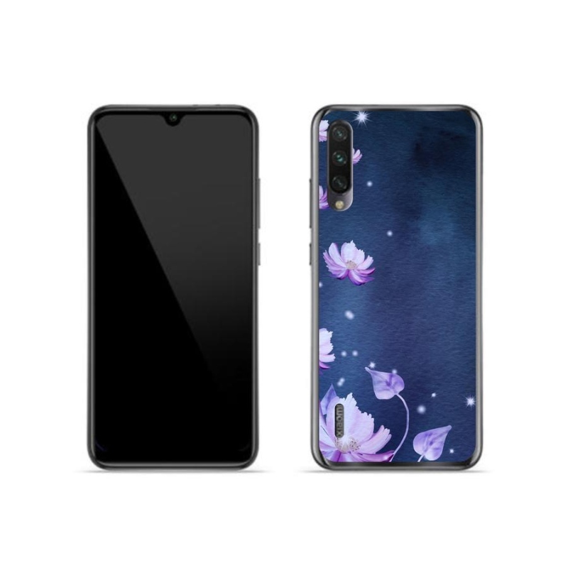 Gélový obal mmCase na mobil Xiaomi Mi A3 - padajúce kvety