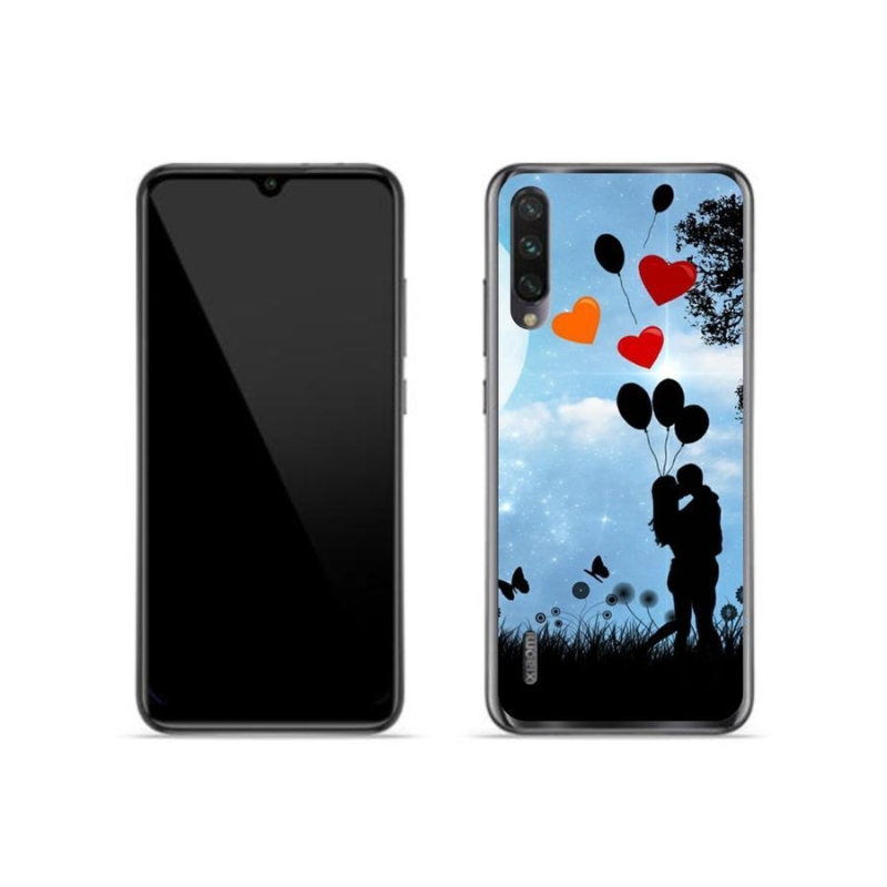 Gélový obal mmCase na mobil Xiaomi Mi A3 - zamilovaný pár