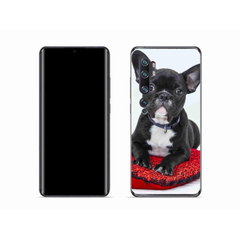 Gélový obal mmCase na mobil Xiaomi Mi Note 10 - buldog