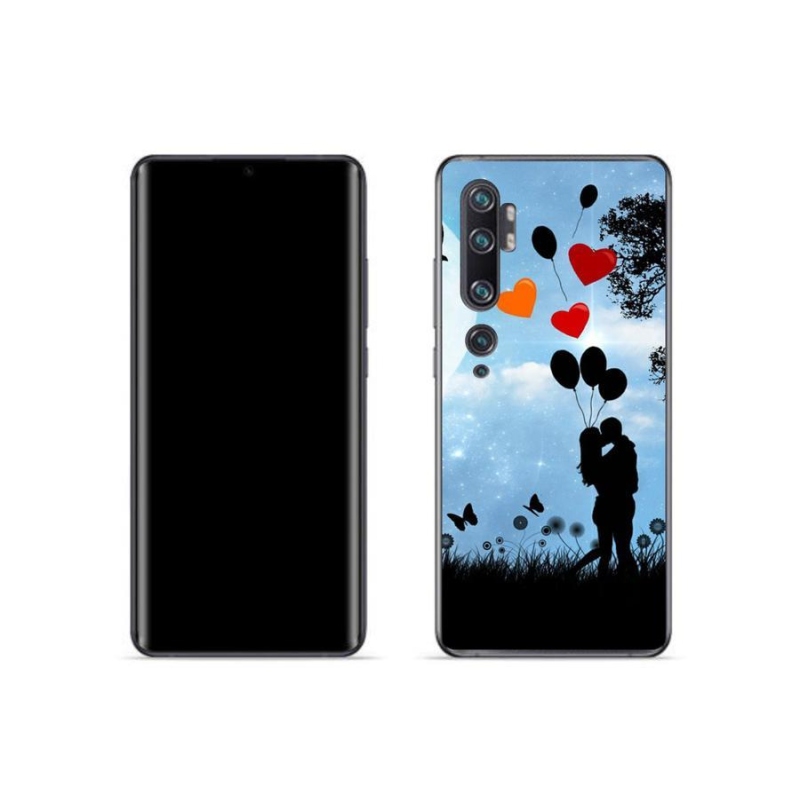 Gélový obal mmCase na mobil Xiaomi Mi Note 10 - zamilovaný pár