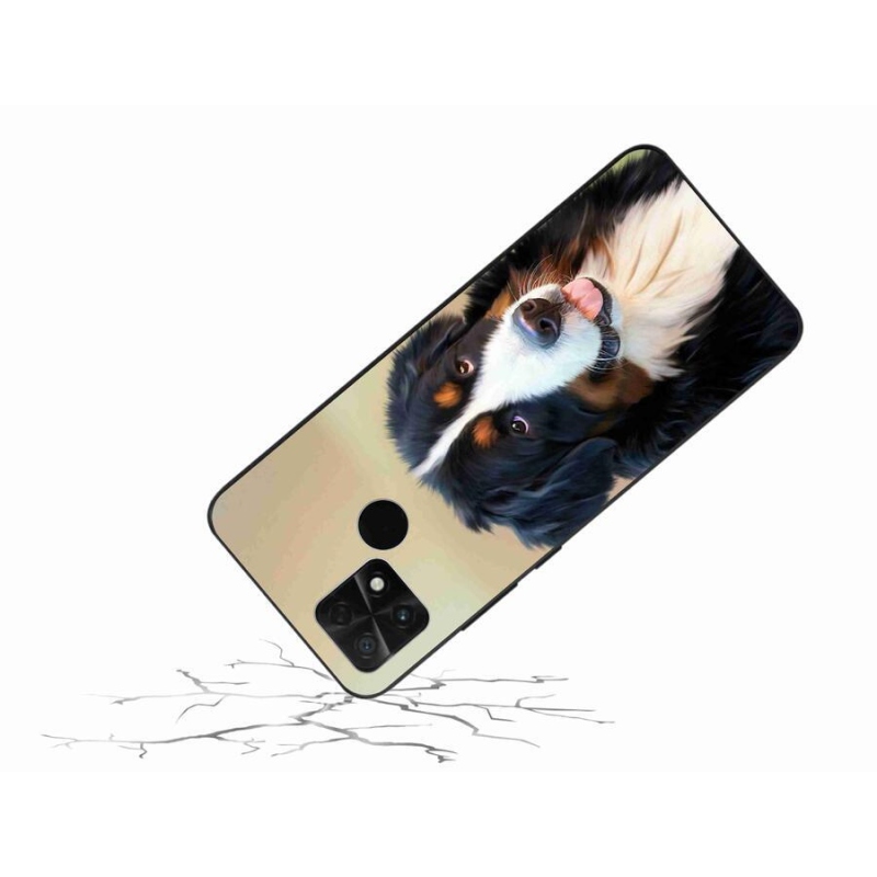 Gélový obal mmCase na mobil Xiaomi Poco C40 - bernský salašnícky pes