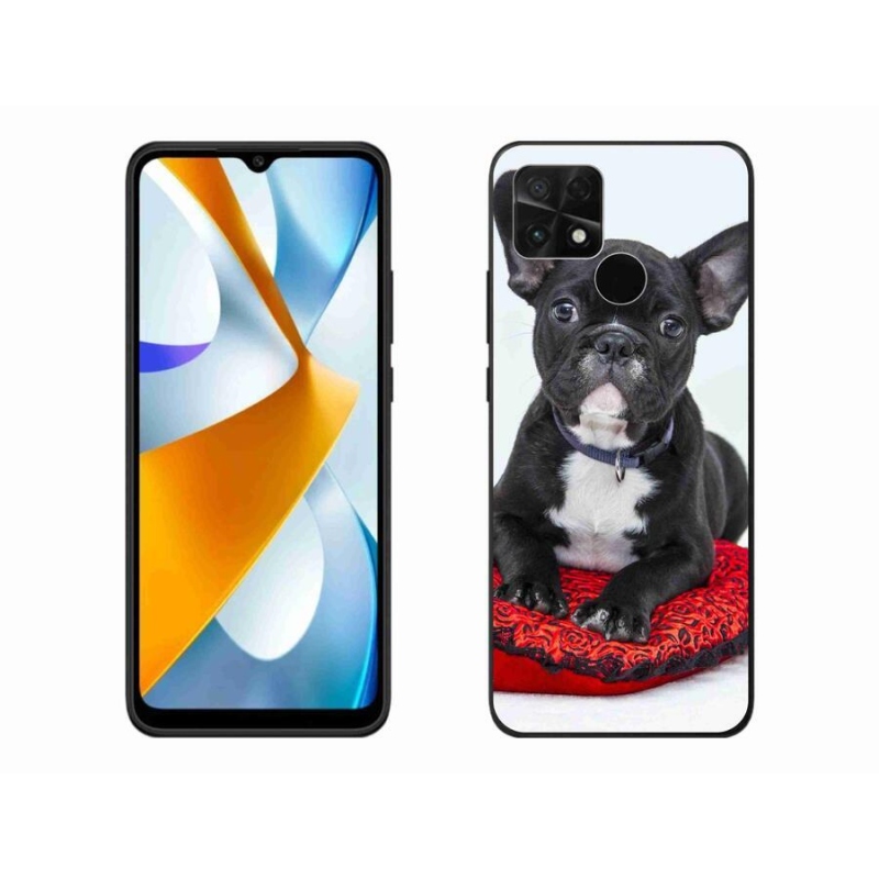 Gélový obal mmCase na mobil Xiaomi Poco C40 - buldog