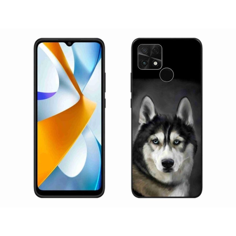 Gélový obal mmCase na mobil Xiaomi Poco C40 - husky