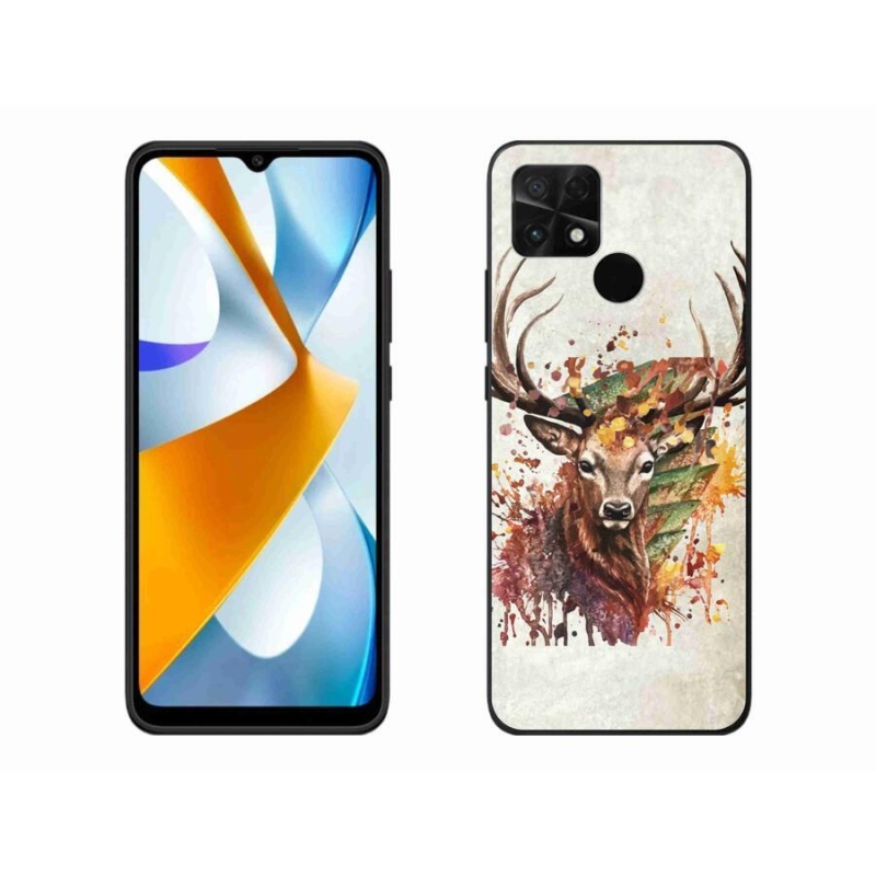 Gélový obal mmCase na mobil Xiaomi Poco C40 - jeleň 1