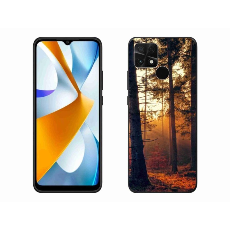 Gélový obal mmCase na mobil Xiaomi Poco C40 - les