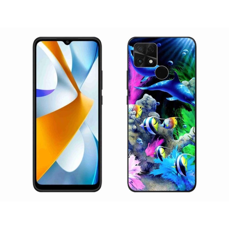 Gélový obal mmCase na mobil Xiaomi Poco C40 - morský svet