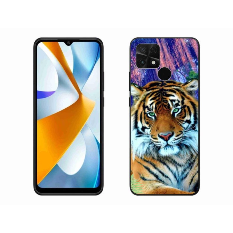 Gélový obal mmCase na mobil Xiaomi Poco C40 - tiger