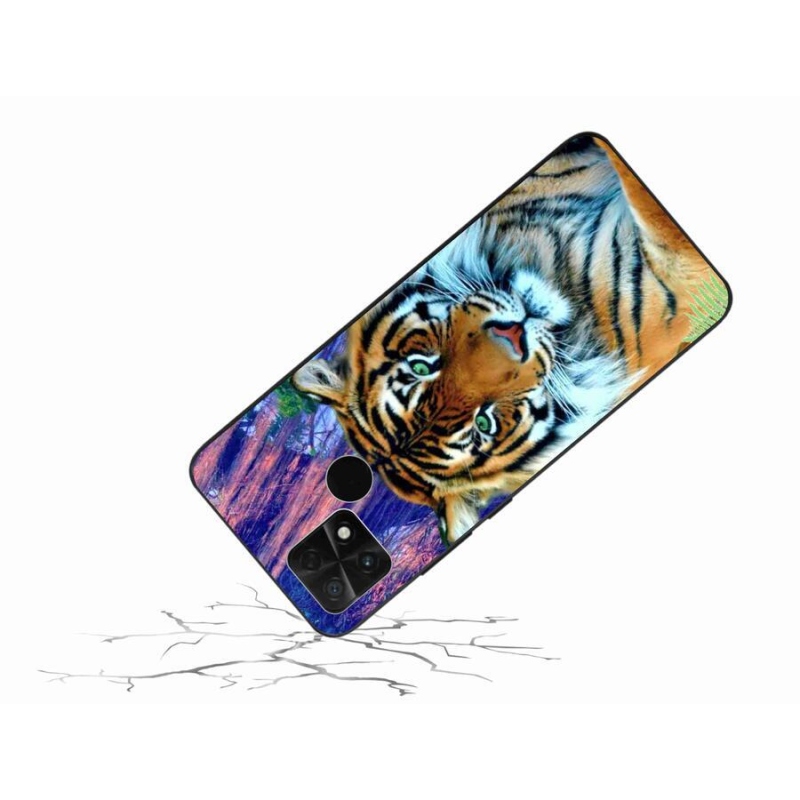 Gélový obal mmCase na mobil Xiaomi Poco C40 - tiger