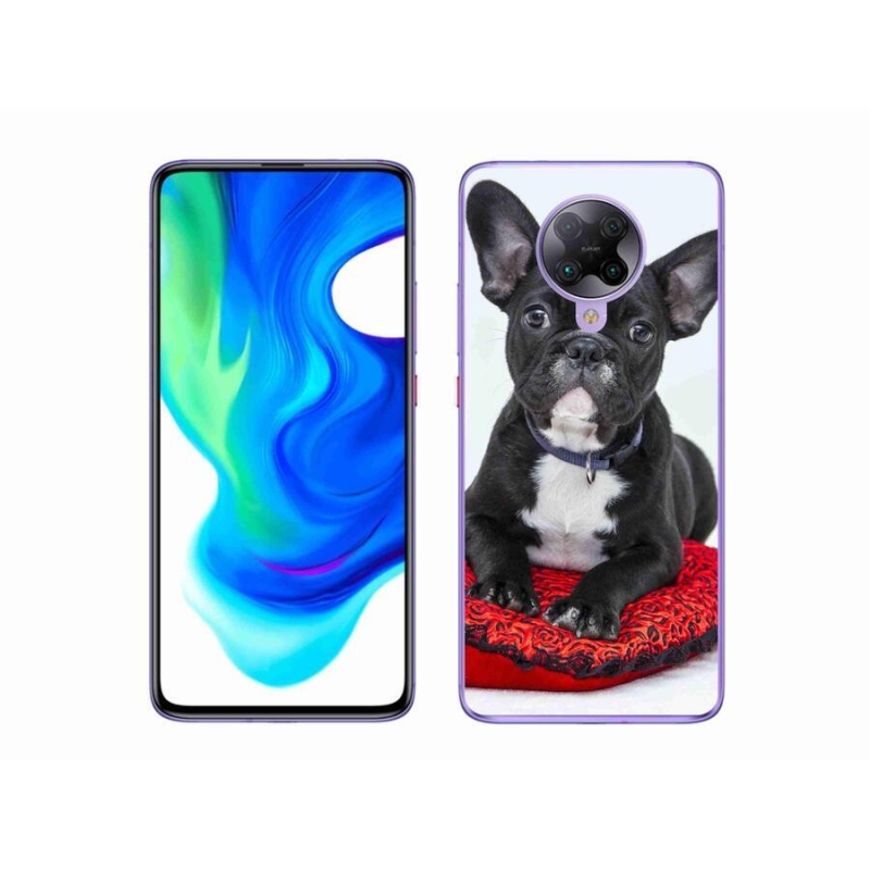 Gélový obal mmCase na mobil Xiaomi Poco F2 Pro - buldog