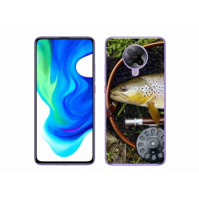 Gélový obal mmCase na mobil Xiaomi Poco F2 Pro - pstruh 2