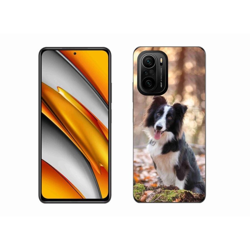 Gélový obal mmCase na mobil Xiaomi Poco F3 - border kólie 1