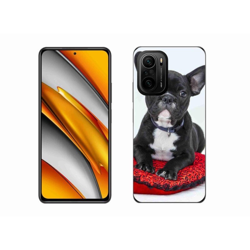 Gélový obal mmCase na mobil Xiaomi Poco F3 - buldog