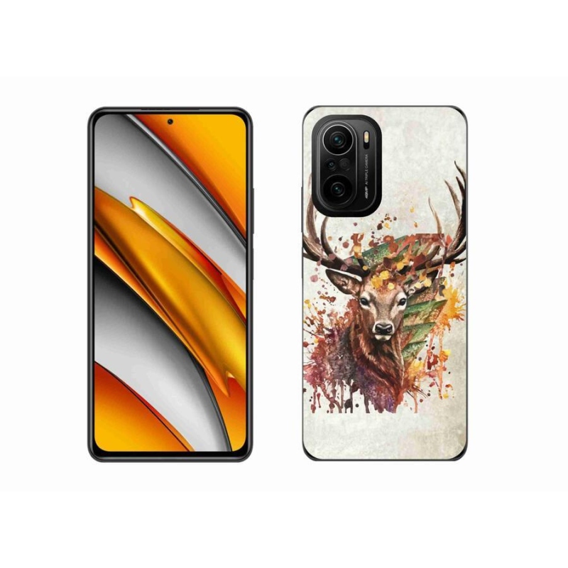 Gélový obal mmCase na mobil Xiaomi Poco F3 - jeleň 1