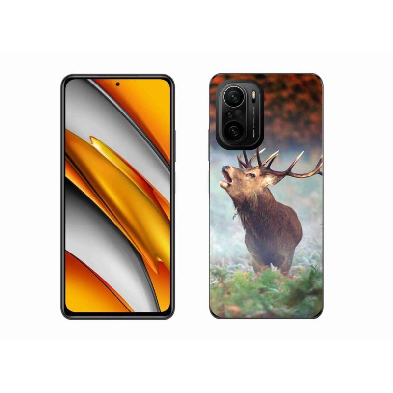 Gélový obal mmCase na mobil Xiaomi Poco F3 - jeleň 2