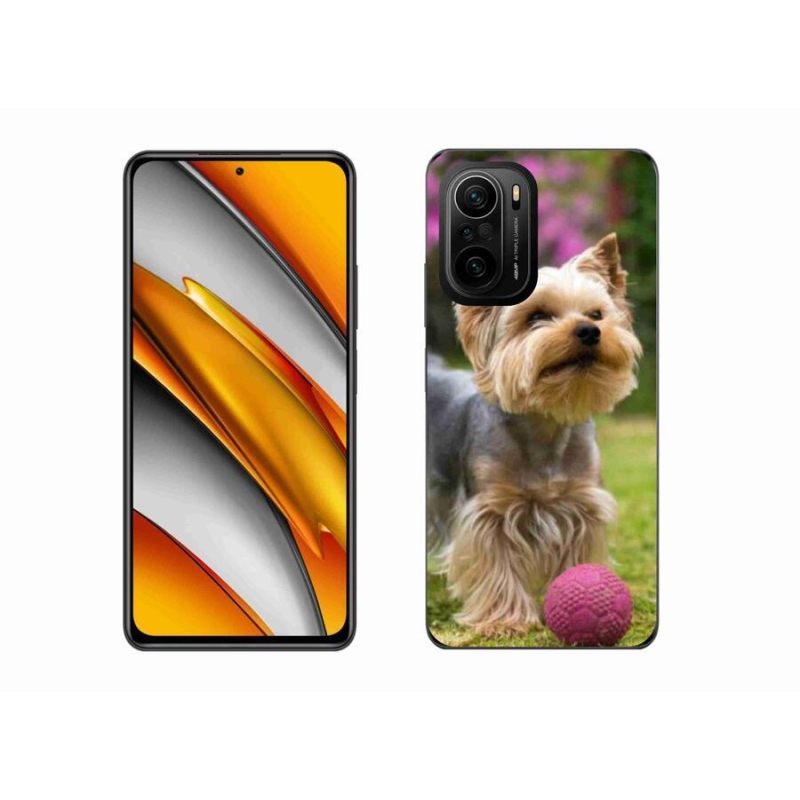 Gélový obal mmCase na mobil Xiaomi Poco F3 - jorkšír 4