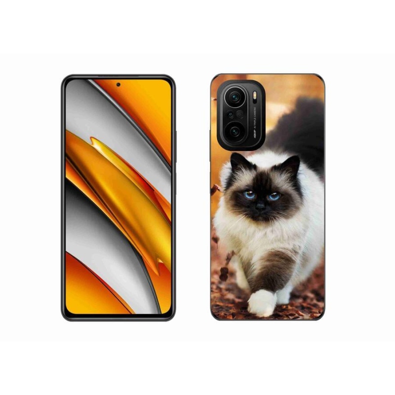 Gélový obal mmCase na mobil Xiaomi Poco F3 - mačka 1