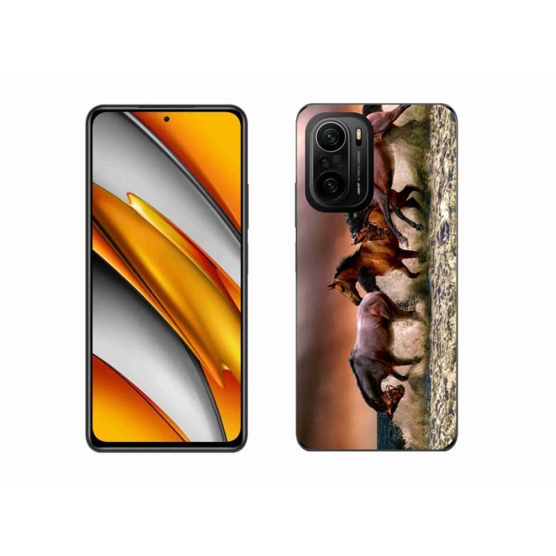 Gélový obal mmCase na mobil Xiaomi Poco F3 - kone 1